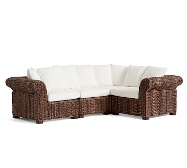 Seagrass 4 Piece Sectional Pottery Barn