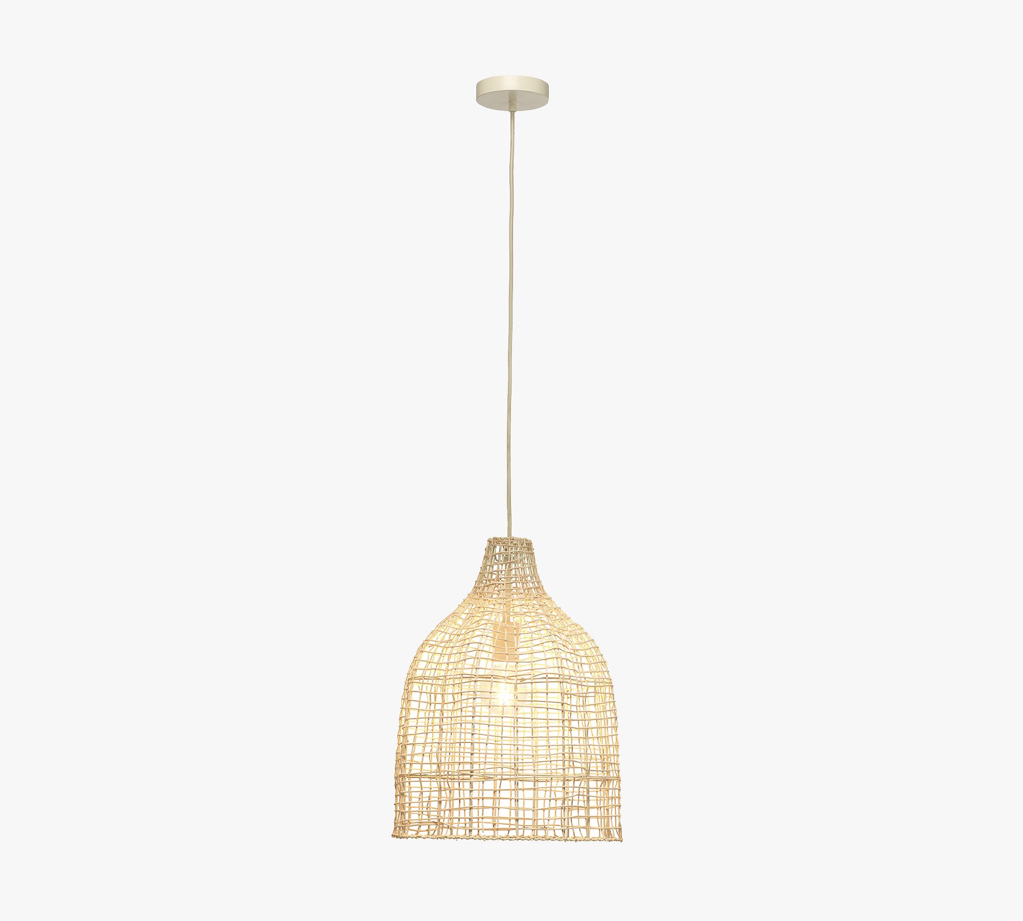 Benadere Rattan Pendant (15")