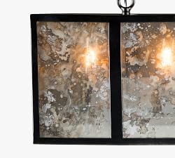 Trainer Linear Glass Chandelier (35&quot;)