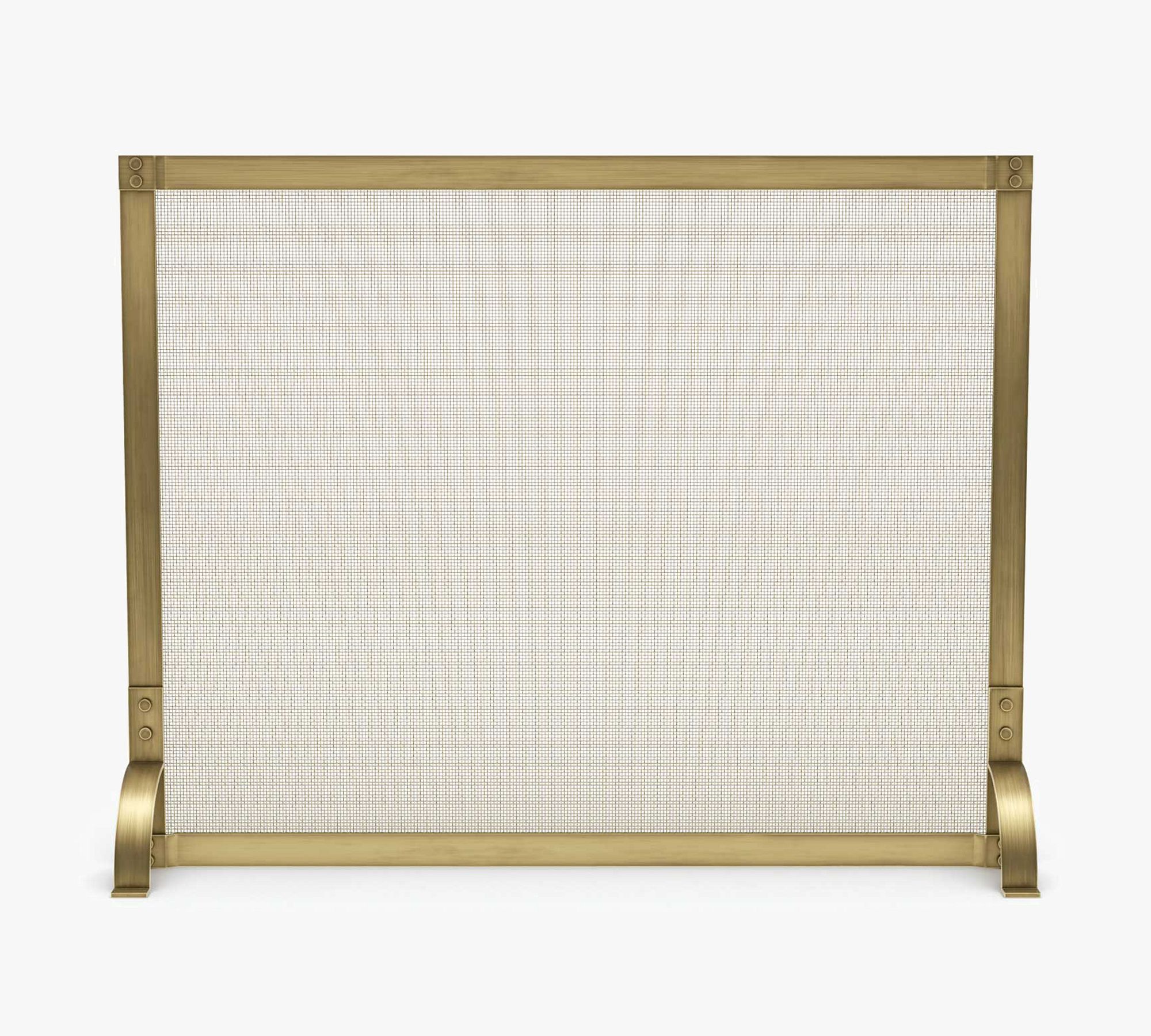 Hurley Fireplace Single Panel Screen