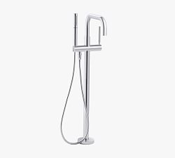 Kohler Purist&#174; Floor Mounted Tub Filler with Handshower