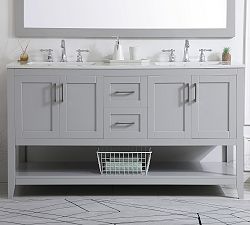 Belleair 60&quot; Double Sink Vanity