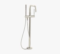 Kohler Purist&#174; Floor Mounted Tub Filler with Handshower