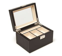 Kennedy Vegan Leather 1 Tray Jewelry Box