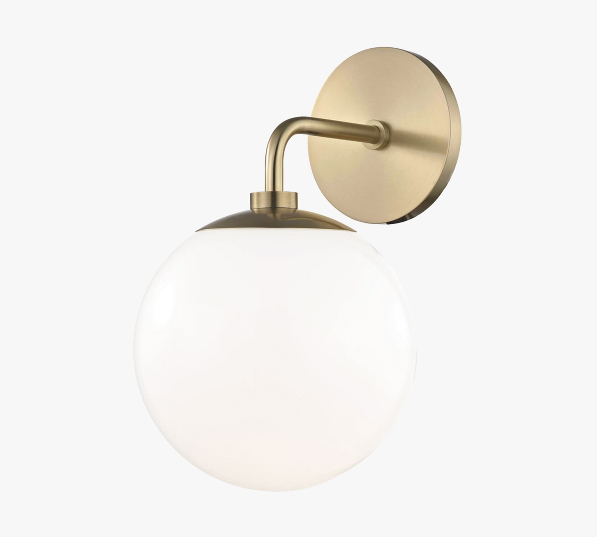 Jorson Glass Globe Sconce (12'')