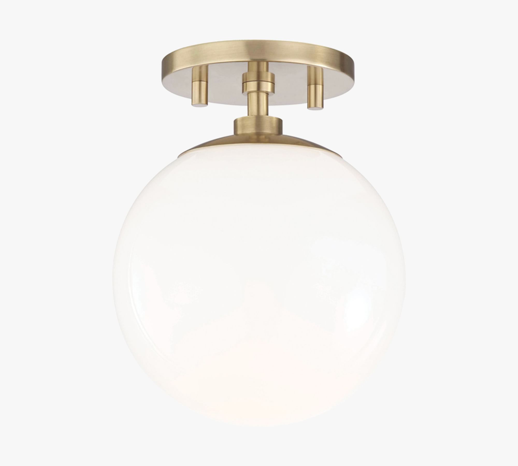 Jorson Glass Globe Flush Mount (7'')