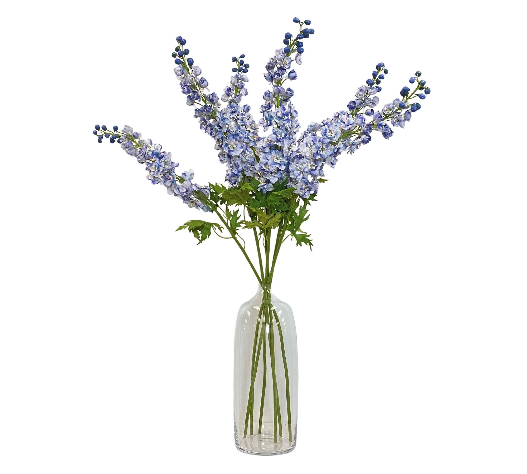 Faux Delphinium Dozen Or Half Stems