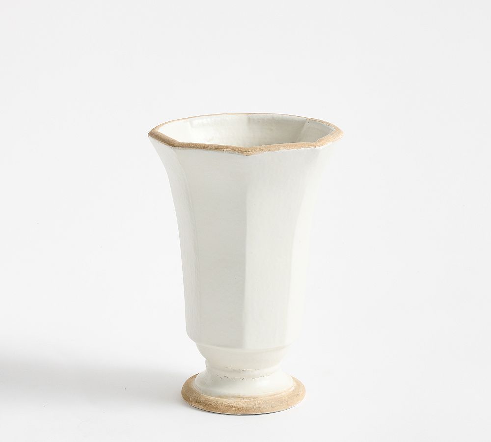 Ceramic Faceted Vase Collection