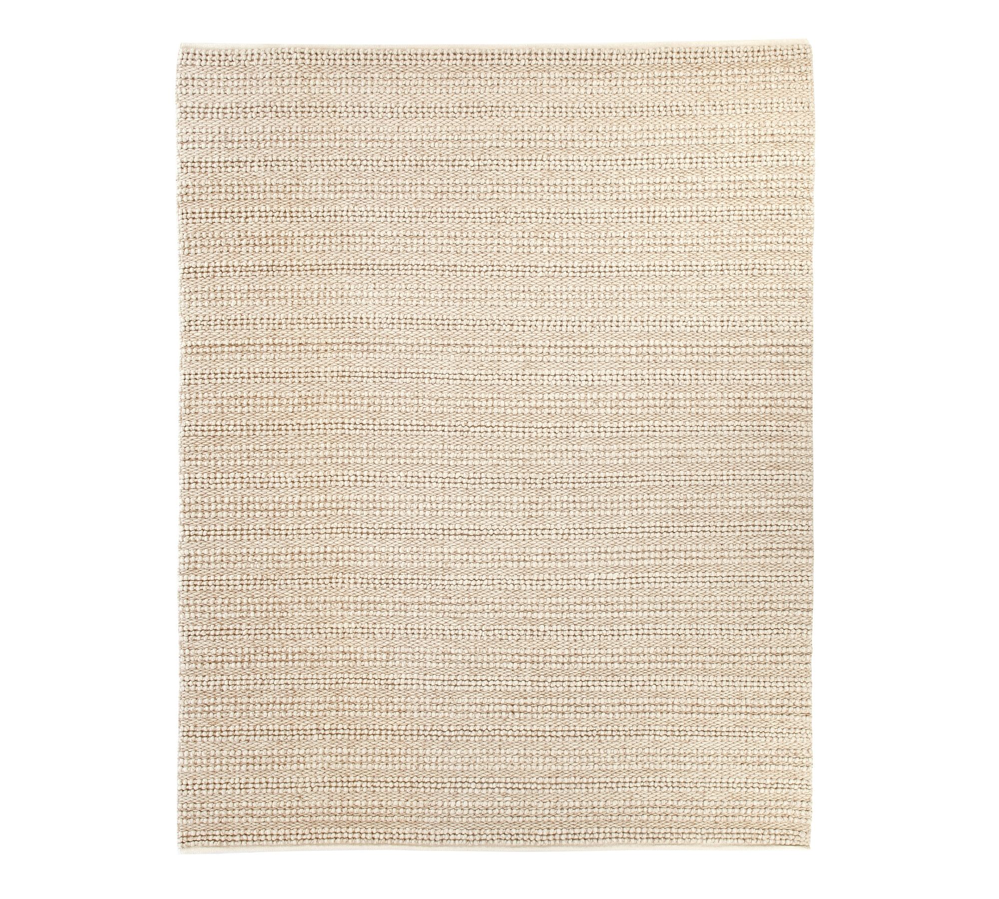 Chunky Ribbed Sweater Wool Rug