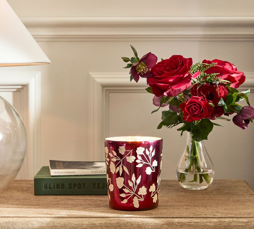 Monique Lhuillier Spiced Bergamot Candle Pottery Barn