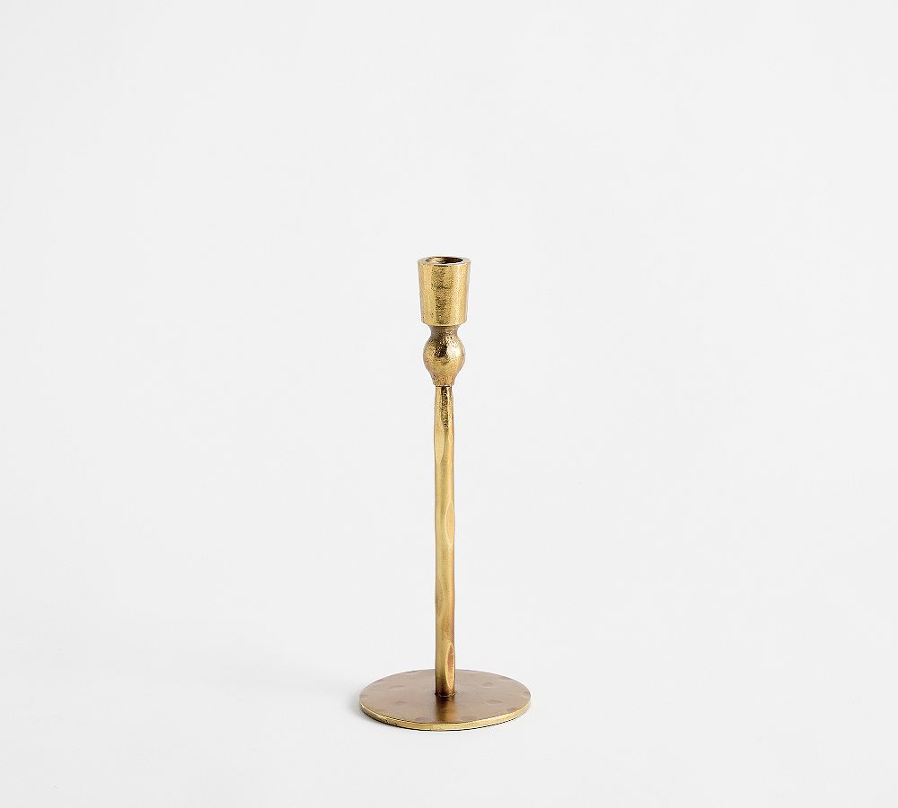 Poconos Hammered Taper Candleholder Small