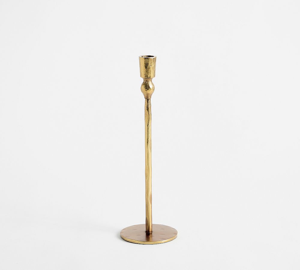 Medium Poconos Hammered Taper Candleholders