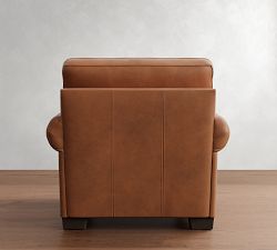 Buchanan Roll Arm Leather Chair