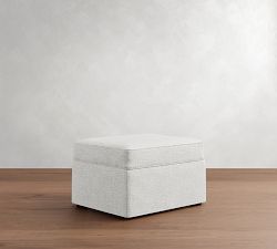 Cameron Slipcovered Ottoman