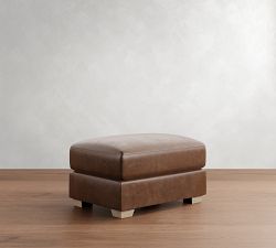 Canyon Leather Ottoman