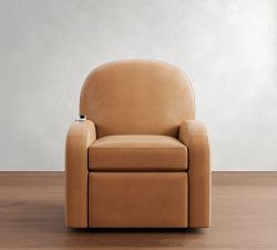 Farmhouse Leather Power Lift Recliner