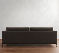 Jake Leather Sofa (63&quot;&ndash;96&quot;)