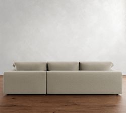 Dream Wide Arm Chaise Sectional (120&quot;&ndash;130&quot;)