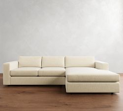 Carmel Wide Arm Chaise Sectional (113&quot;&ndash;135&quot;)