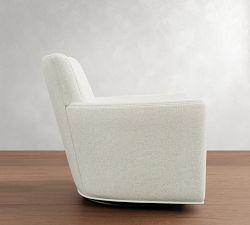 Irving Square Arm Swivel Chair