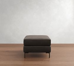 Jake Leather Ottoman