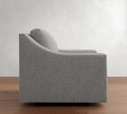 York Slope Arm Swivel Chair