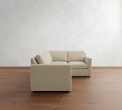 Sanford Square Arm 3-Piece Sectional (94&quot;)