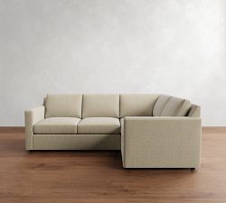 Sanford Square Arm 3-Piece Sectional (94&quot;)