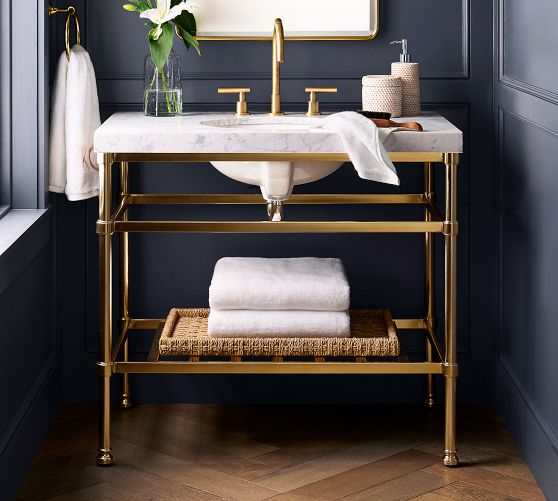 Everson 36" Single Sink Vanity | Pottery Barn