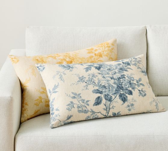 Floral pillows pottery barn best sale