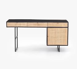 Dolores Cane Writing Desk (60&quot;)