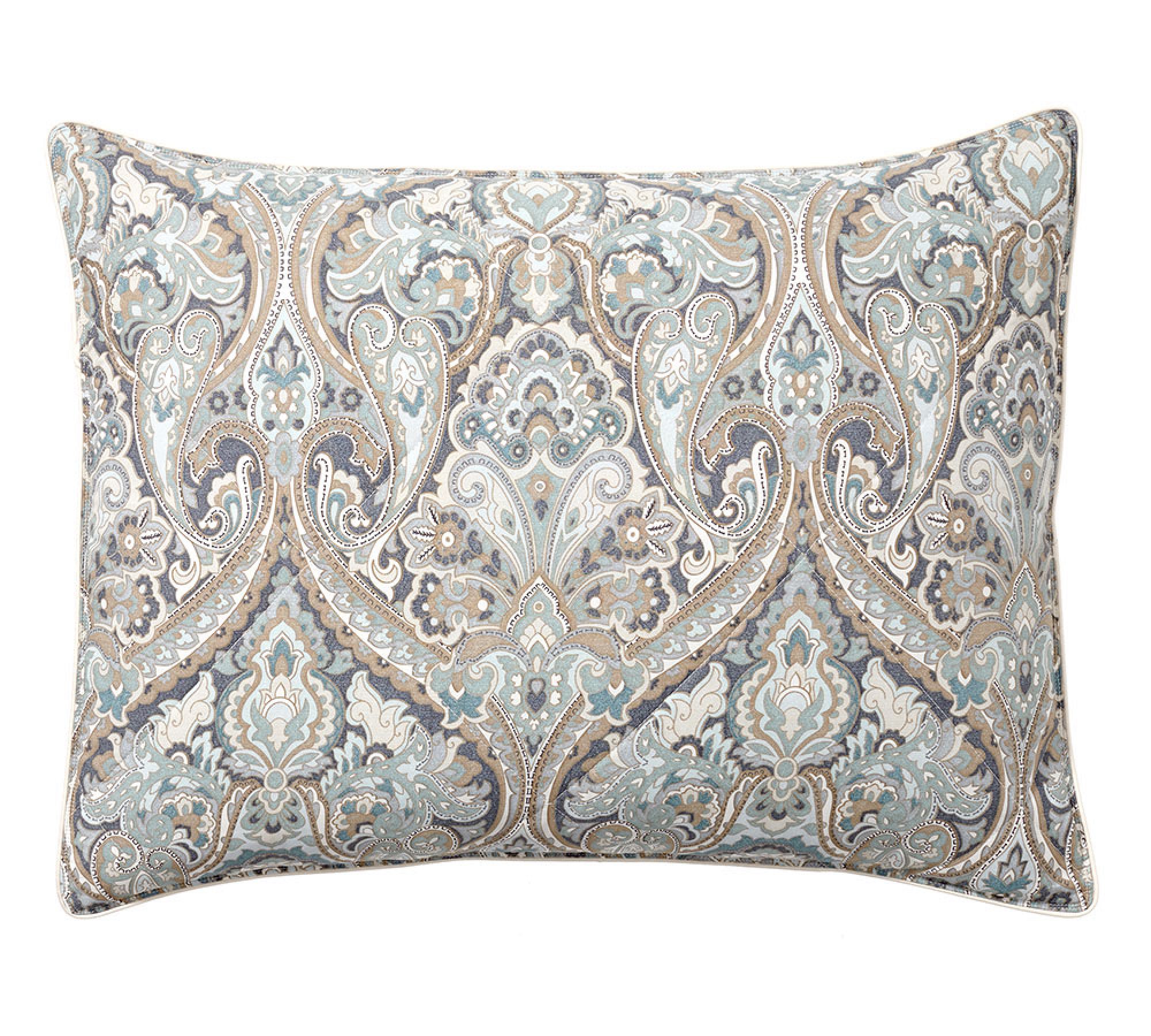 Mackenna Paisley Percale Comforter Sham