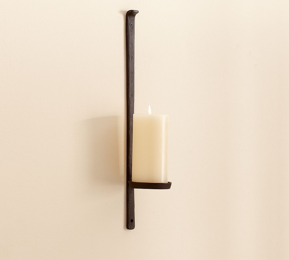 Artisanal Wall-Mount Candleholder