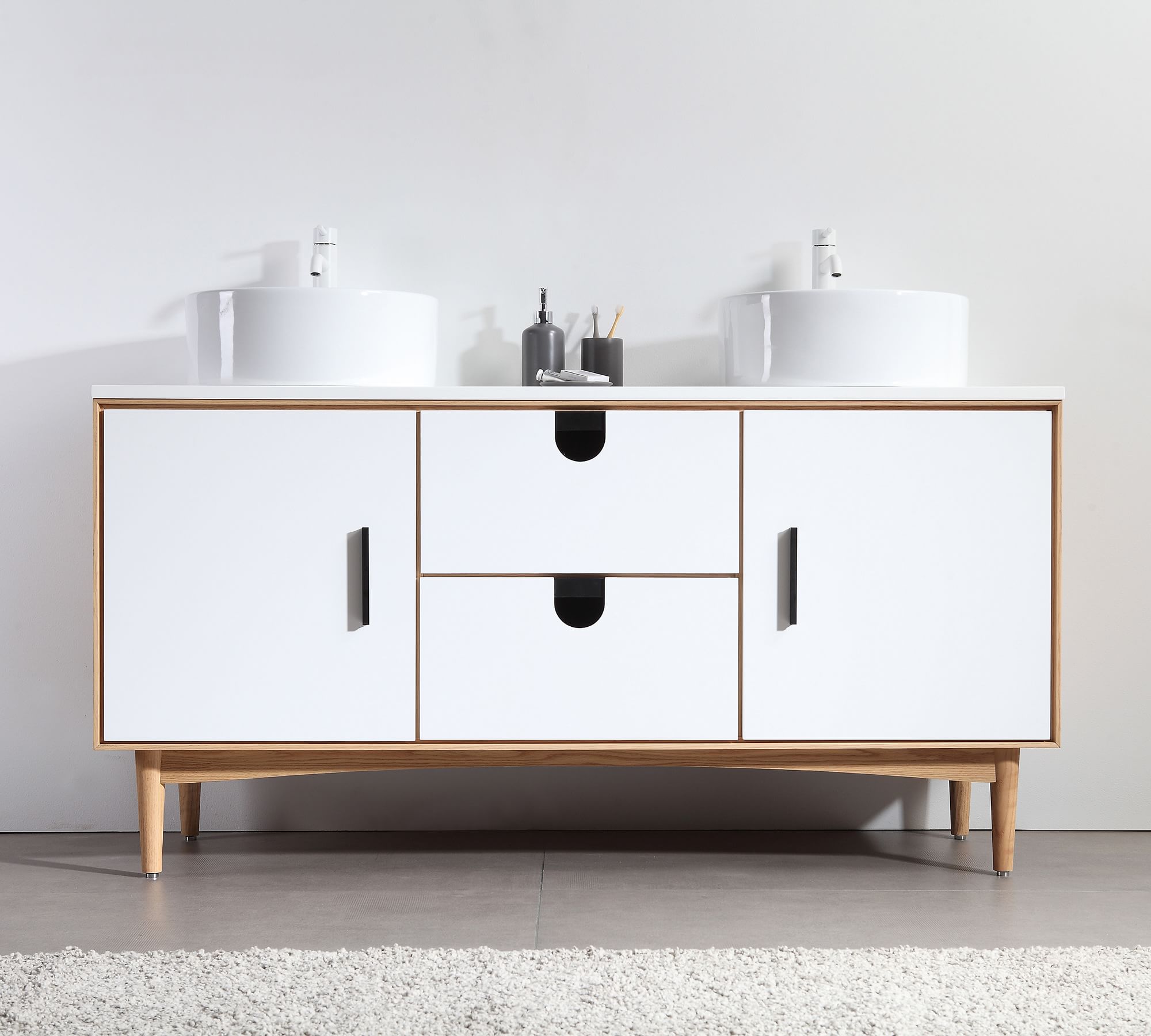 Deline 60-72" Double Sink Vanity