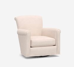 Irving Roll Arm Swivel Glider