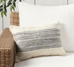 Carlow Textured Outdoor Lumbar Pillow