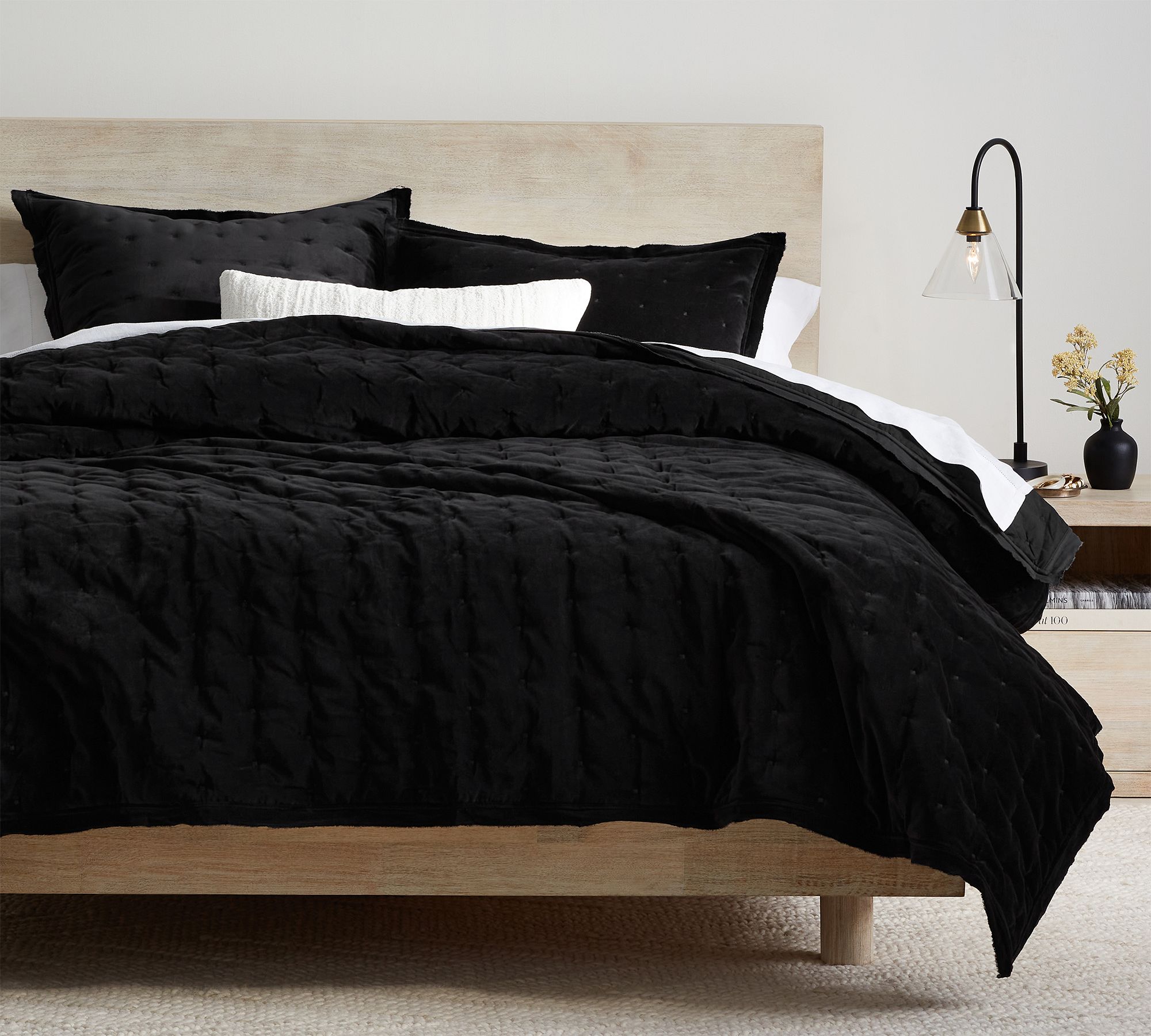 Velvet Tufted Quilt