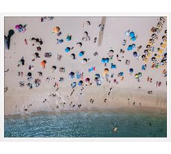 Aerial Beach I By Michael Schauer