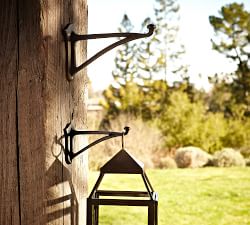 Iron Lantern Wall Hook