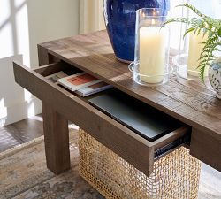 Rockport Reclaimed Wood Console Desk (80&quot;)