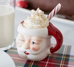 Santa Claus Handcrafted Ceramic Mugs