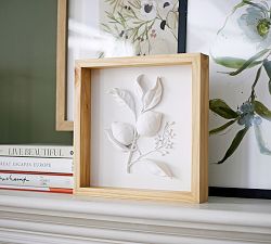 Lemon Branch Resin Shadow Box