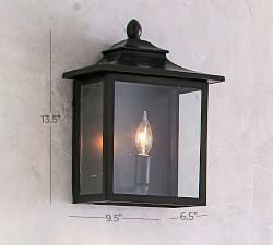 Classic Lantern Sconce (14'')