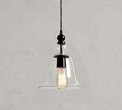 Rustic Outdoor Glass Pendant (9&quot;-14&quot;)