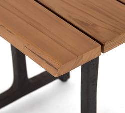 Helena Teak Rectangular End Table