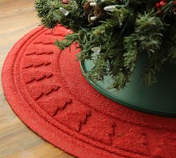 Pine Tree Round Tree Skirt