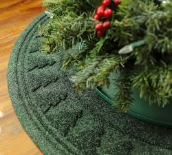 Pine Tree Round Tree Skirt