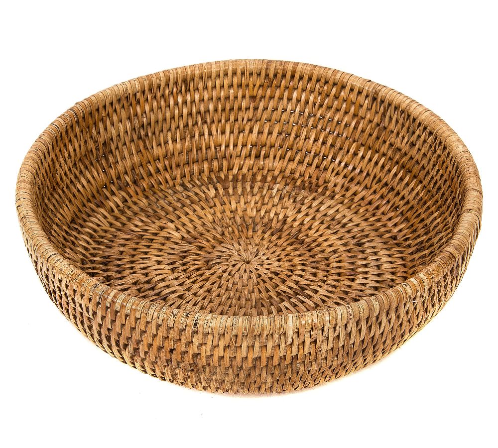 Tava Handwoven Rattan Fruit Bowl