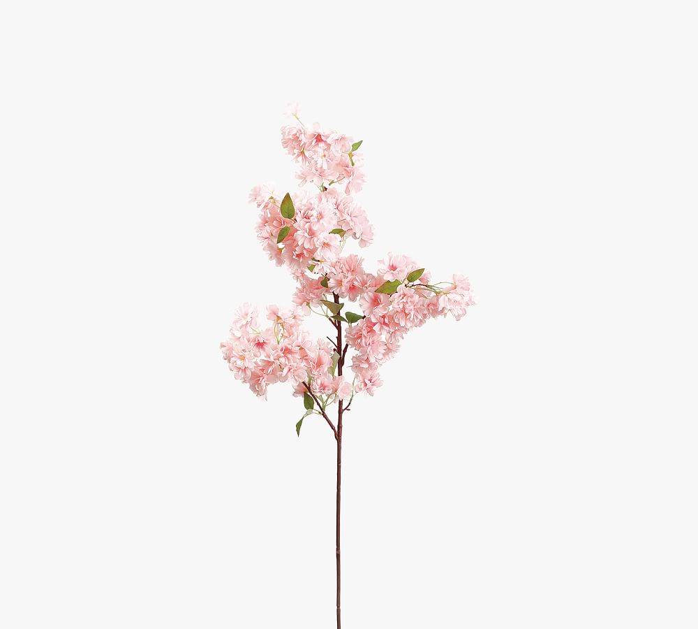 Faux 40" Cherry Blossom Branch - Set of 3