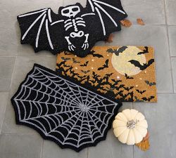 Spider Web Light Up Doormat